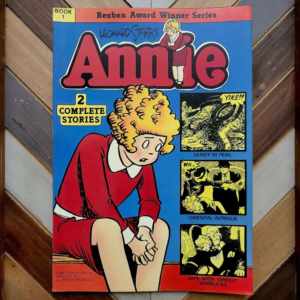 ANNIE "Book 1" VF- (Tribune 1985) Softcover TPB Painted Cover. Starr Dorf Caniff